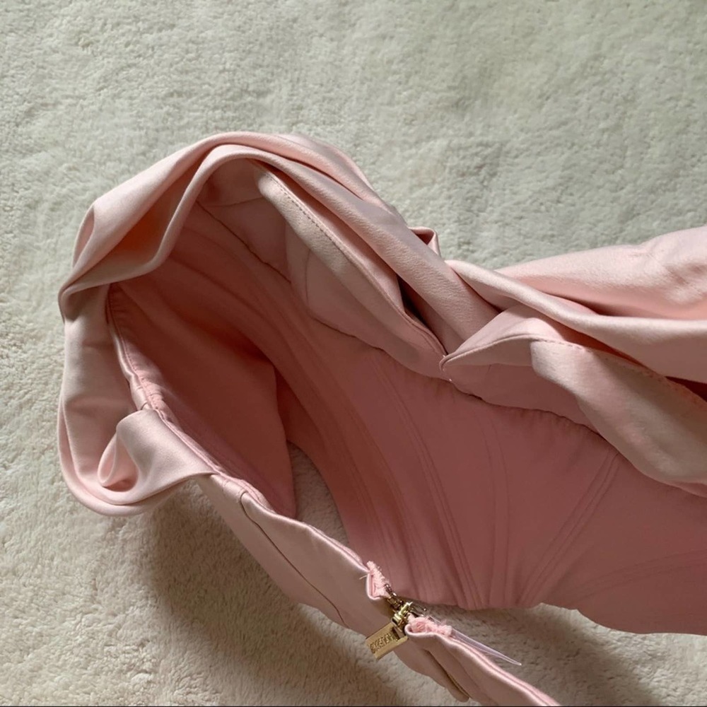 House of CB Pale Pink Off-Shoulder Corset Top - Picture 9 of 15